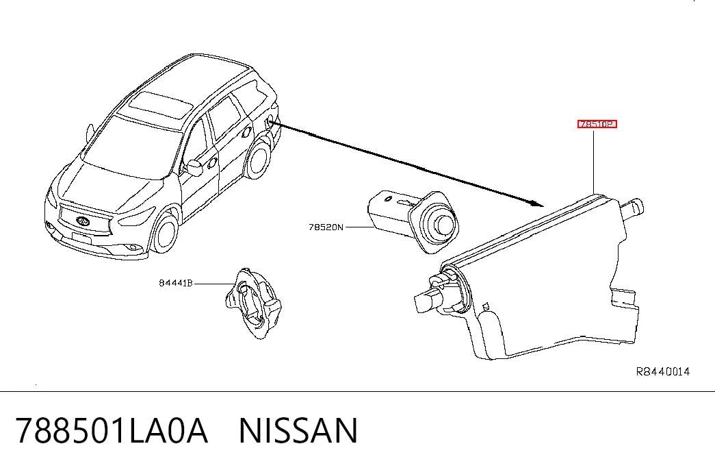788501LA0A Nissan/Infiniti