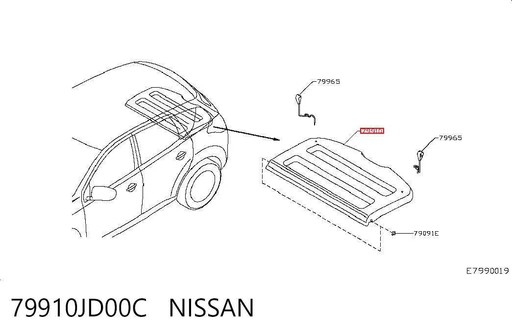 79910JD00C Nissan/Infiniti