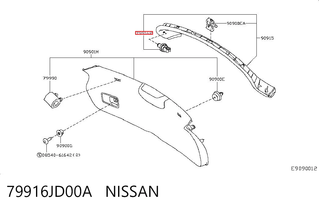 79916JD00A Nissan/Infiniti
