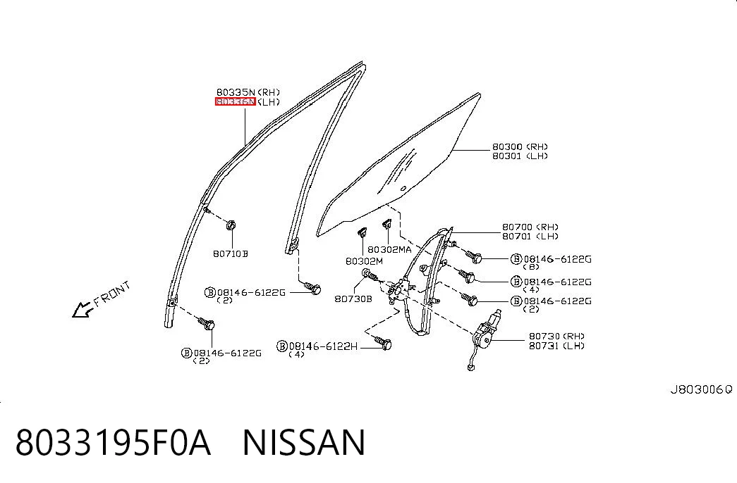 8033195F0A Nissan/Infiniti