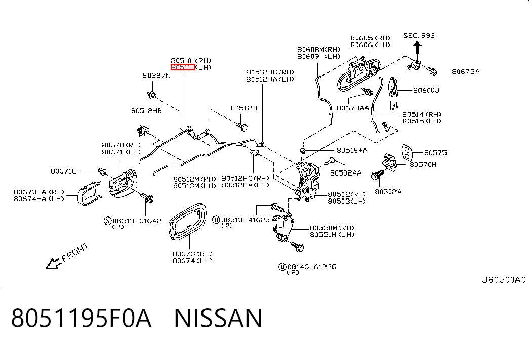 8051195F0A Nissan/Infiniti
