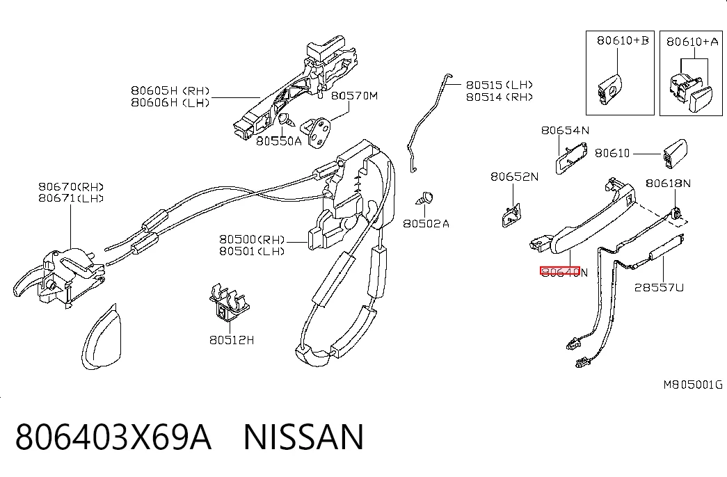 806403X69A Nissan/Infiniti