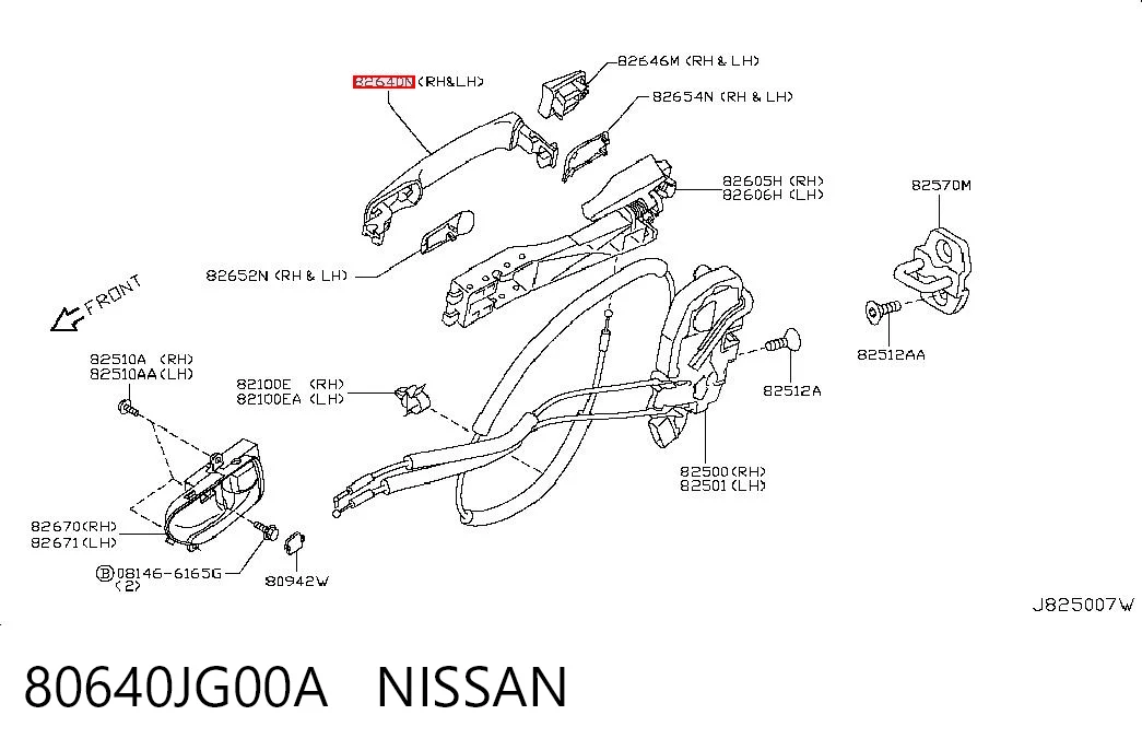 80640JG00A Nissan/Infiniti