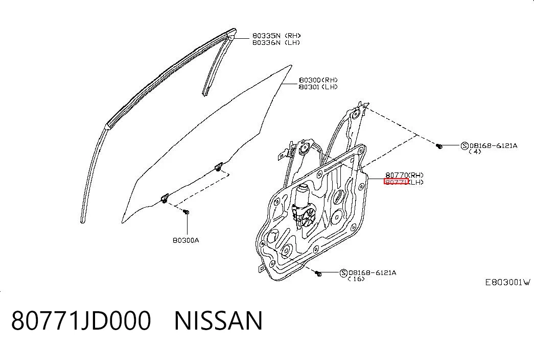 80771JD000 Nissan/Infiniti
