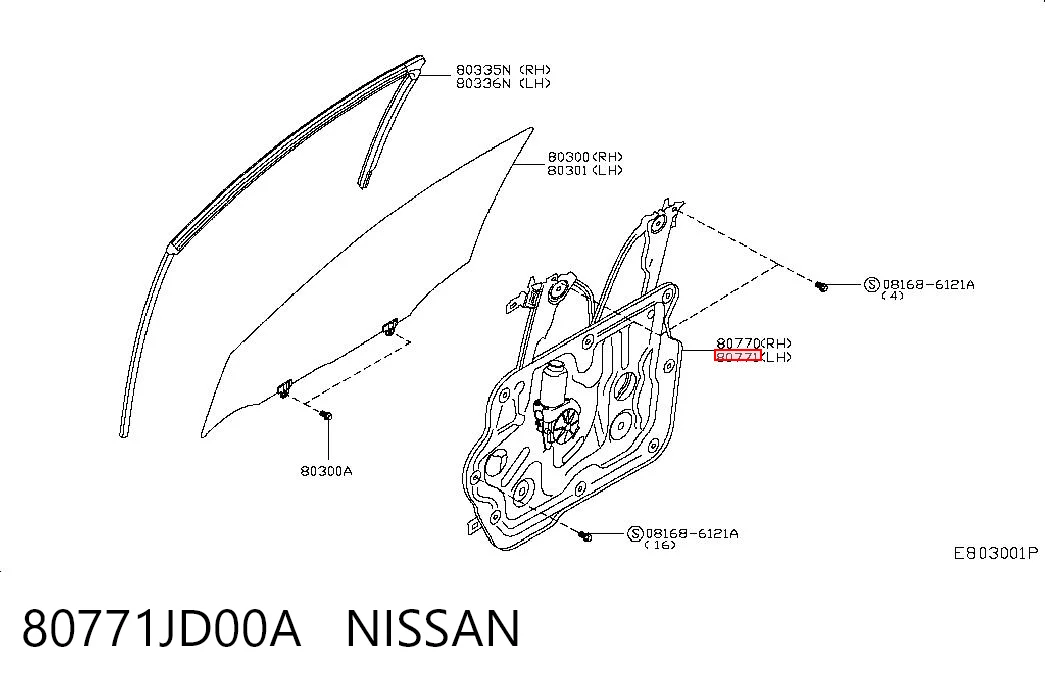 80771JD00A Nissan/Infiniti