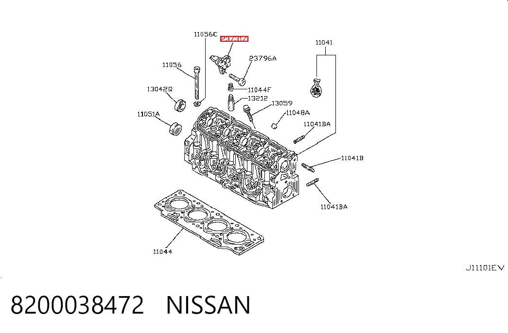 8200038472 Nissan/Infiniti