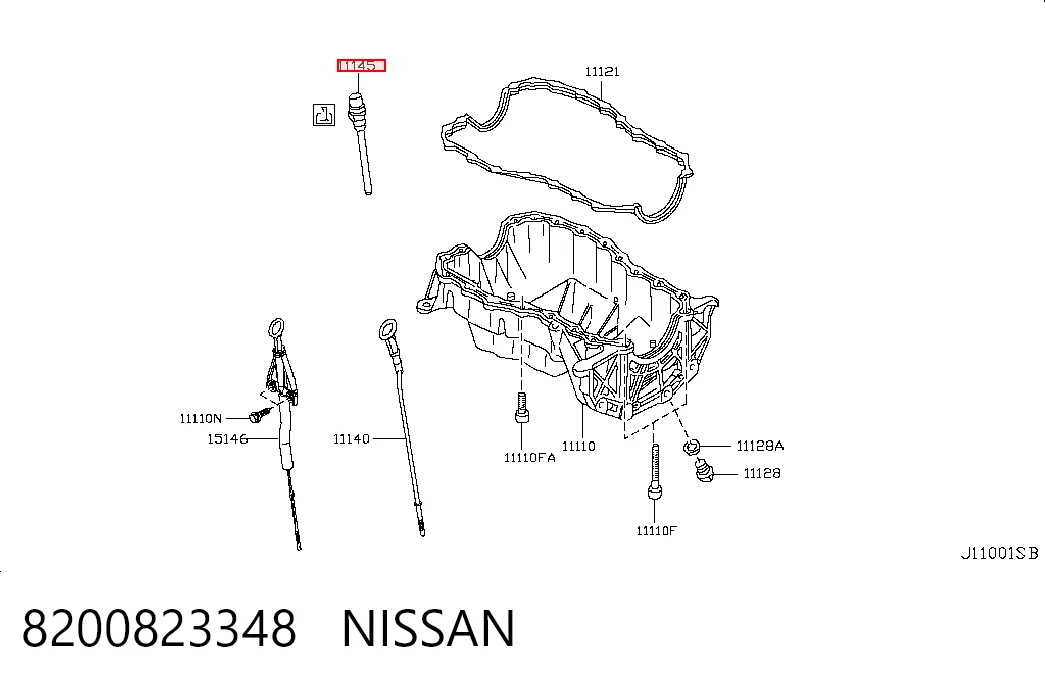 Sensor do nível de óleo de motor Nissan JUKE preço, a partir de 46,76 USD