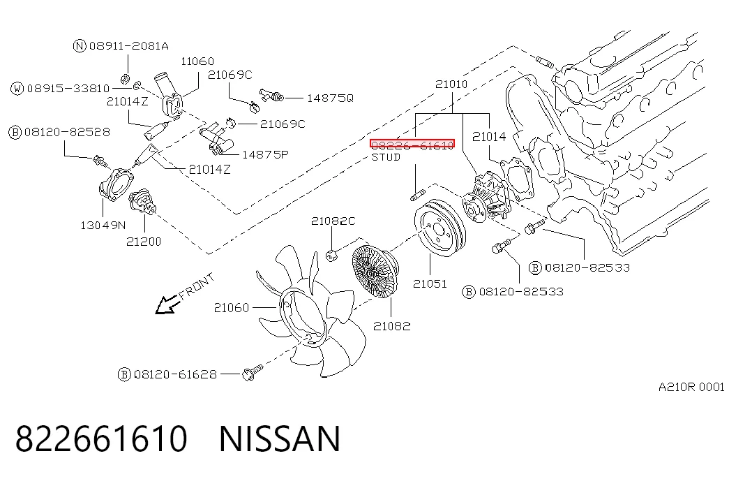 822661610 Nissan/Infiniti