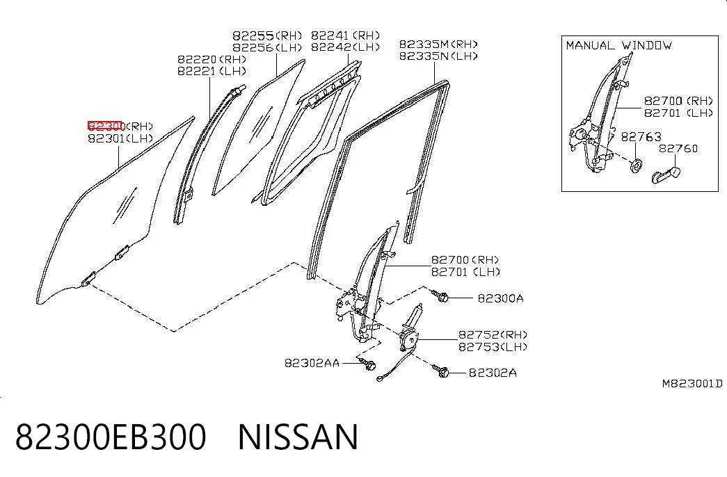 82300EB300 Nissan/Infiniti