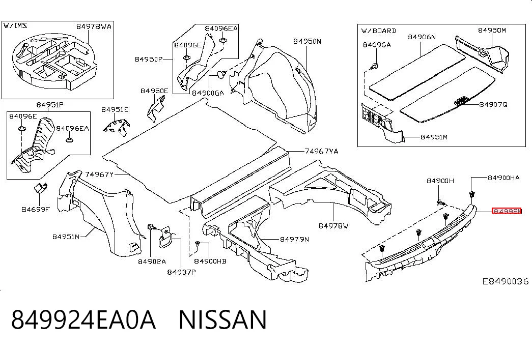 849924EA0A Nissan/Infiniti