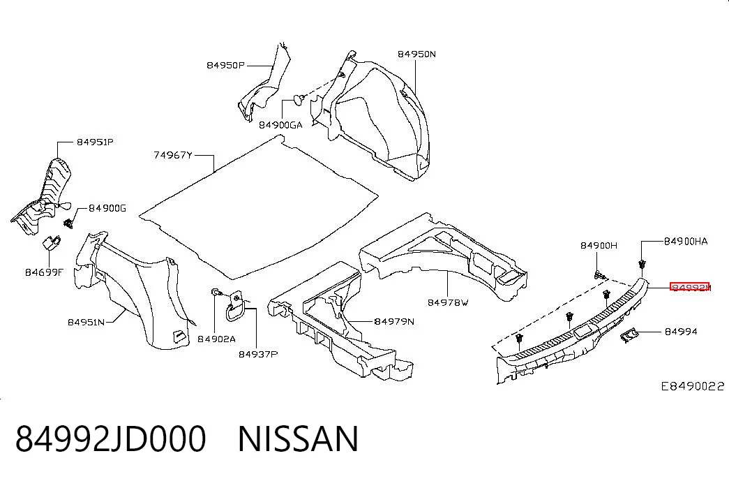84992JD000 Nissan/Infiniti