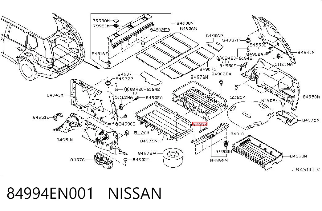 84994EN001 Nissan/Infiniti