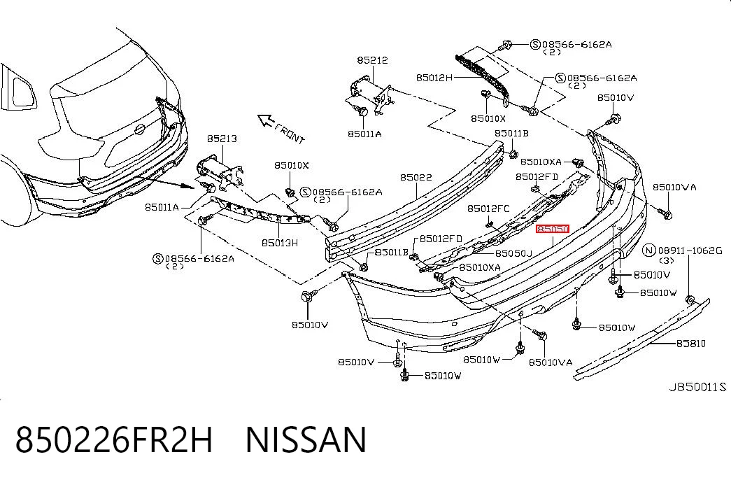 850226FR2H Nissan/Infiniti