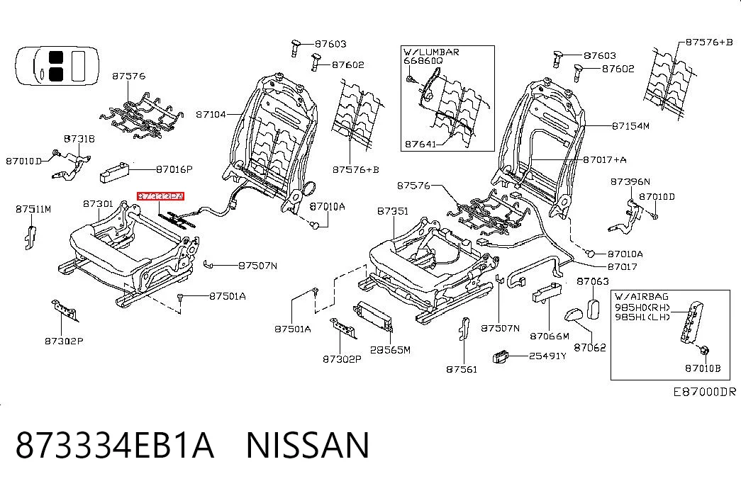 873334EB1A Nissan/Infiniti