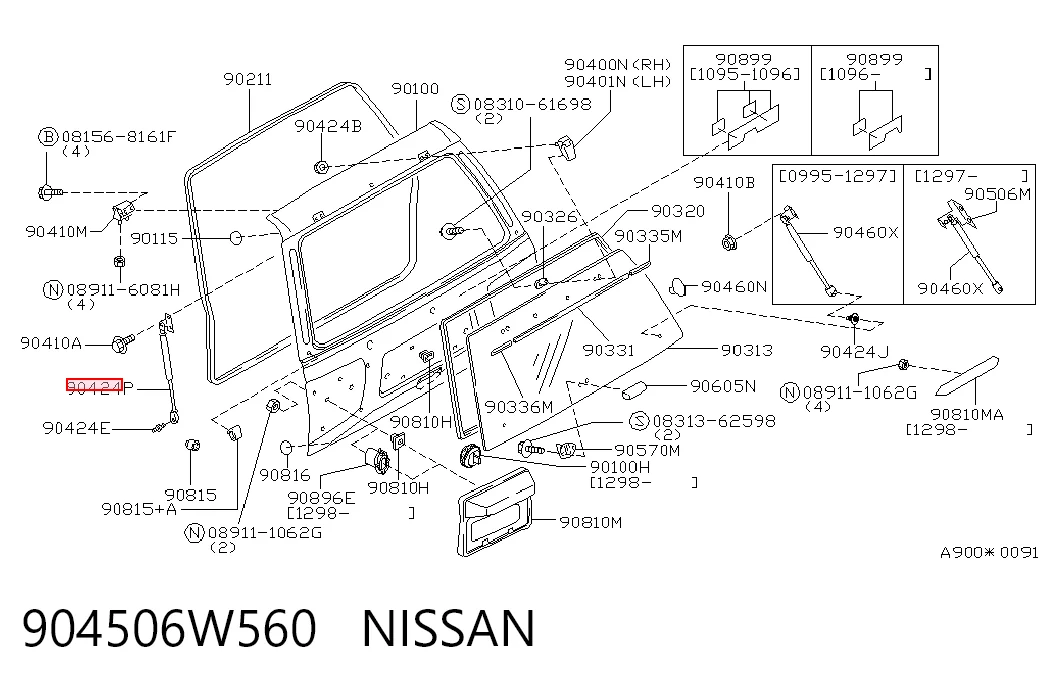 Nissan Pathfinder (1995-2004)