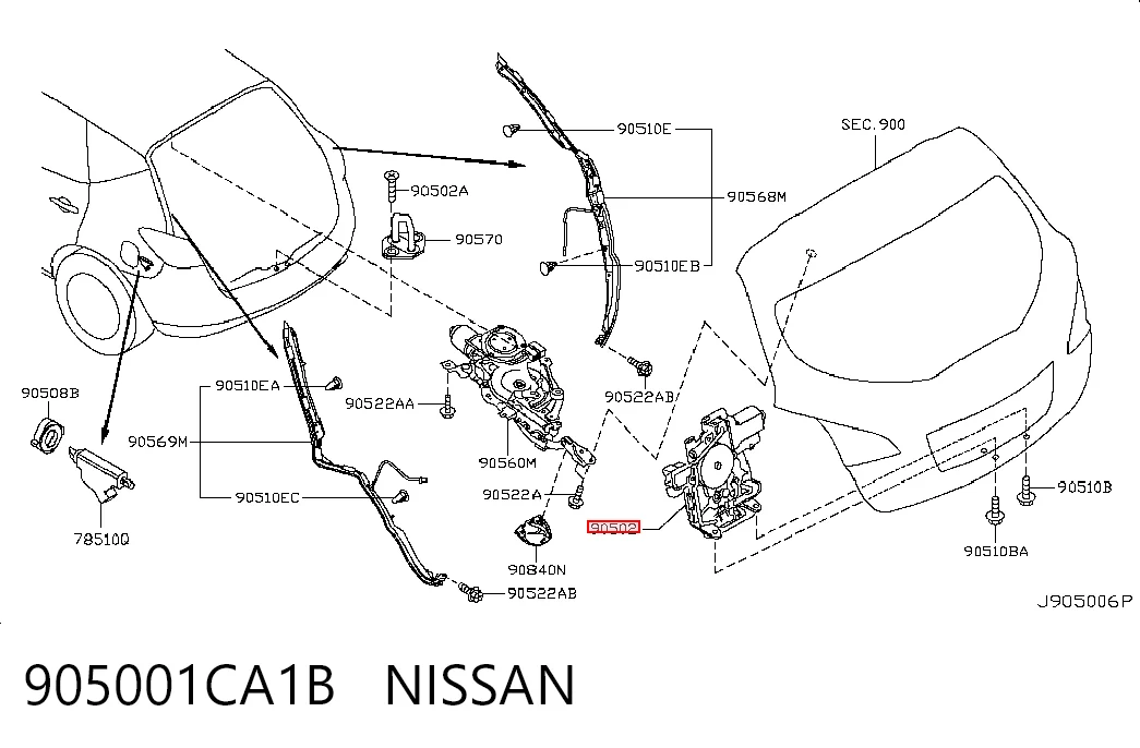  VAG 905001CA1B