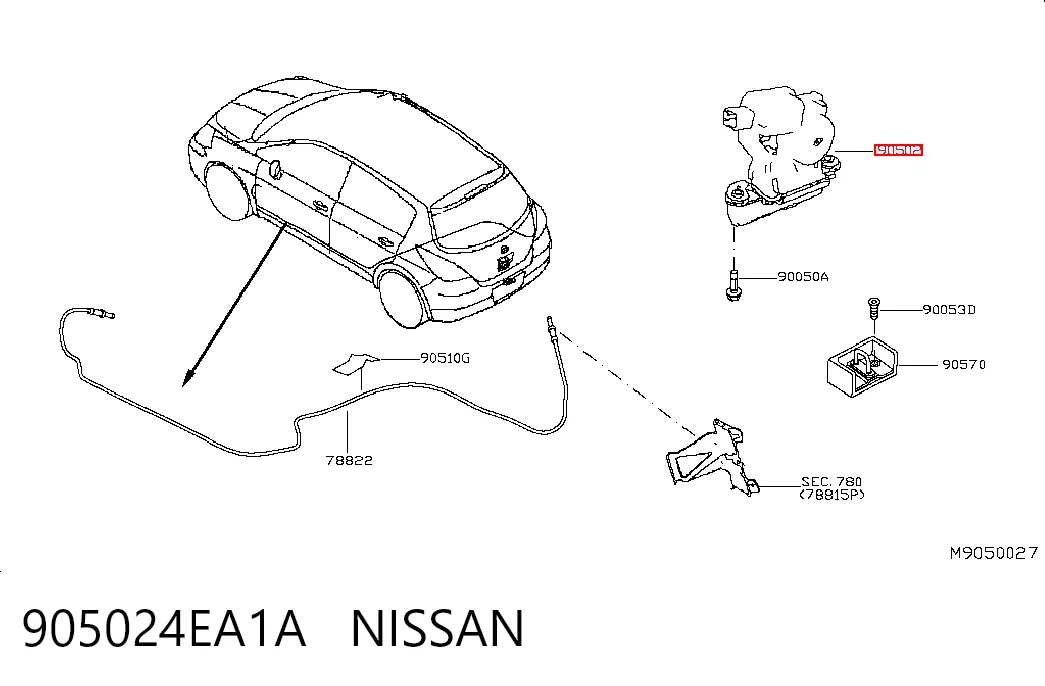 905024EA1A Nissan/Infiniti