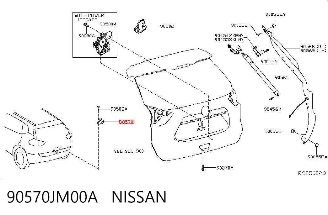 90570JM00A Nissan/Infiniti