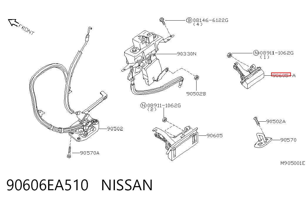 90606EA510 Nissan/Infiniti