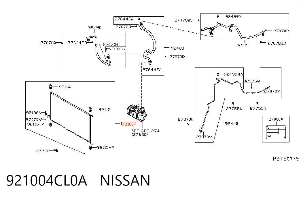 921004CL0A Nissan/Infiniti