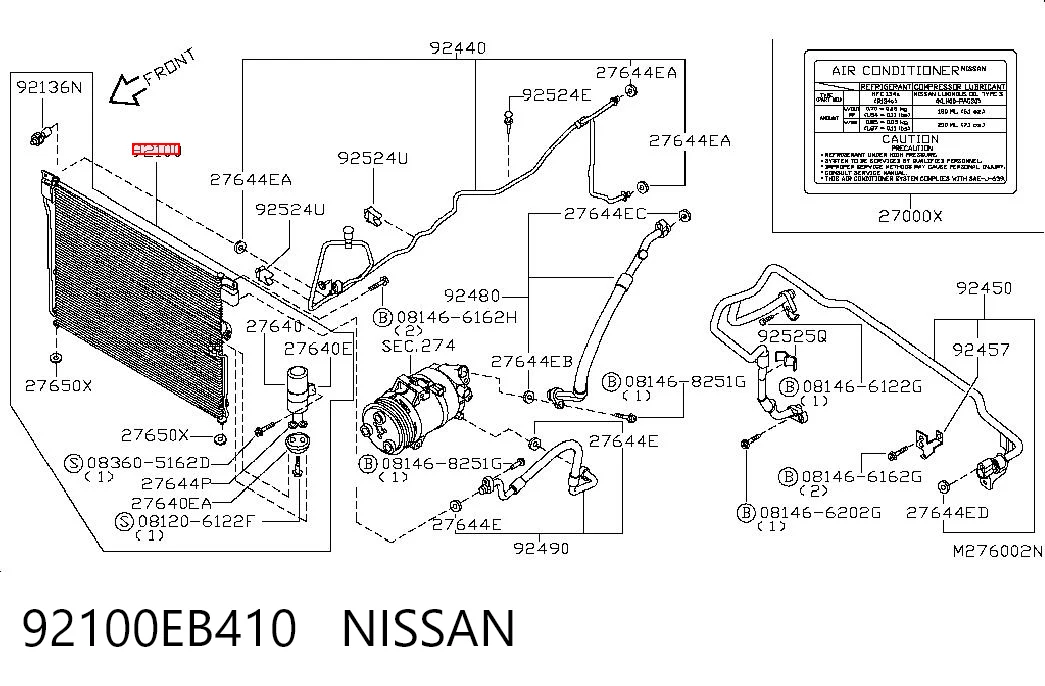 92100EB410 Nissan/Infiniti