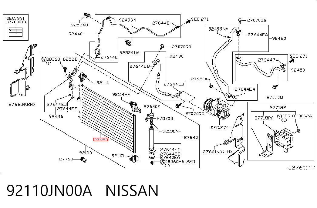 92110JN00A Nissan/Infiniti