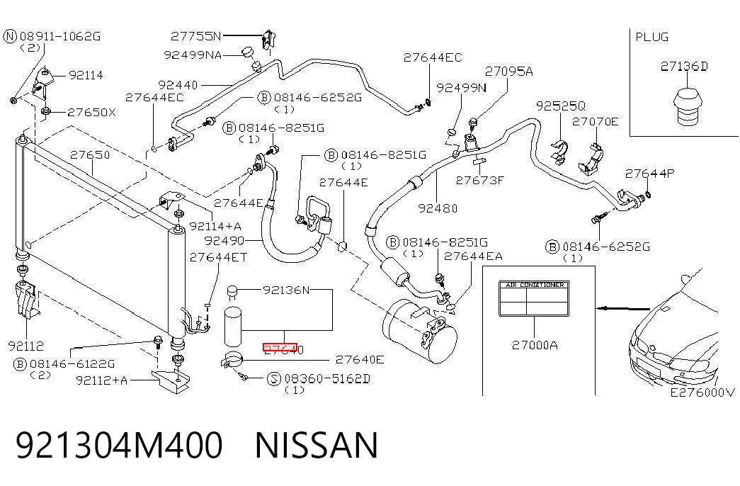 921304M400 Nissan/Infiniti