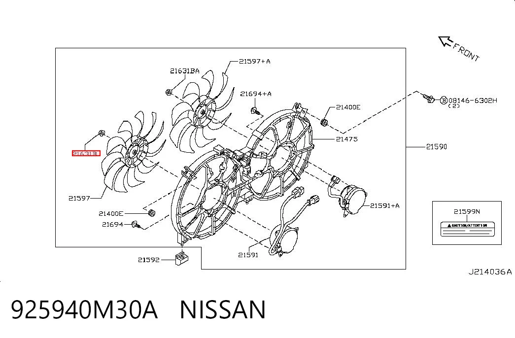925940M30A Nissan/Infiniti