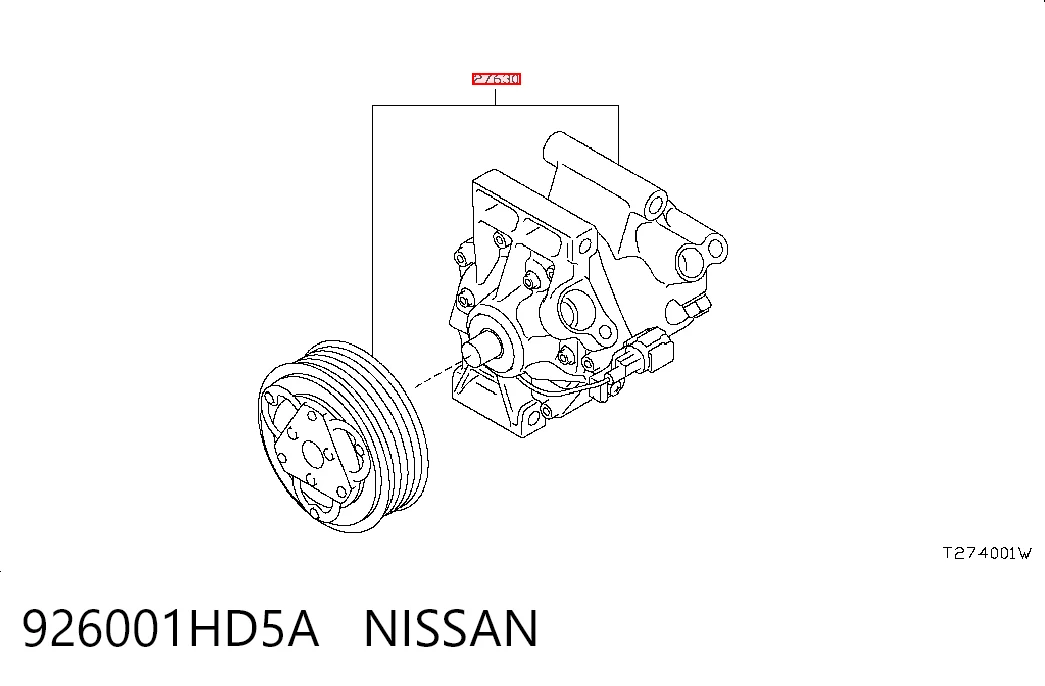 926001HD5A Nissan/Infiniti