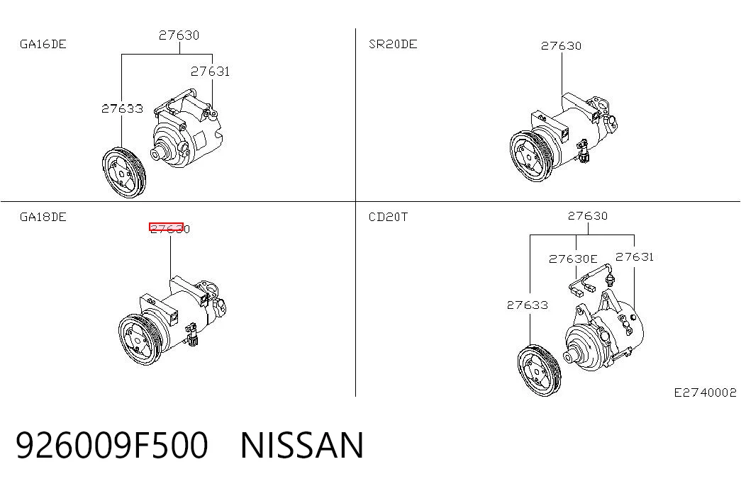 926009F500 Nissan/Infiniti