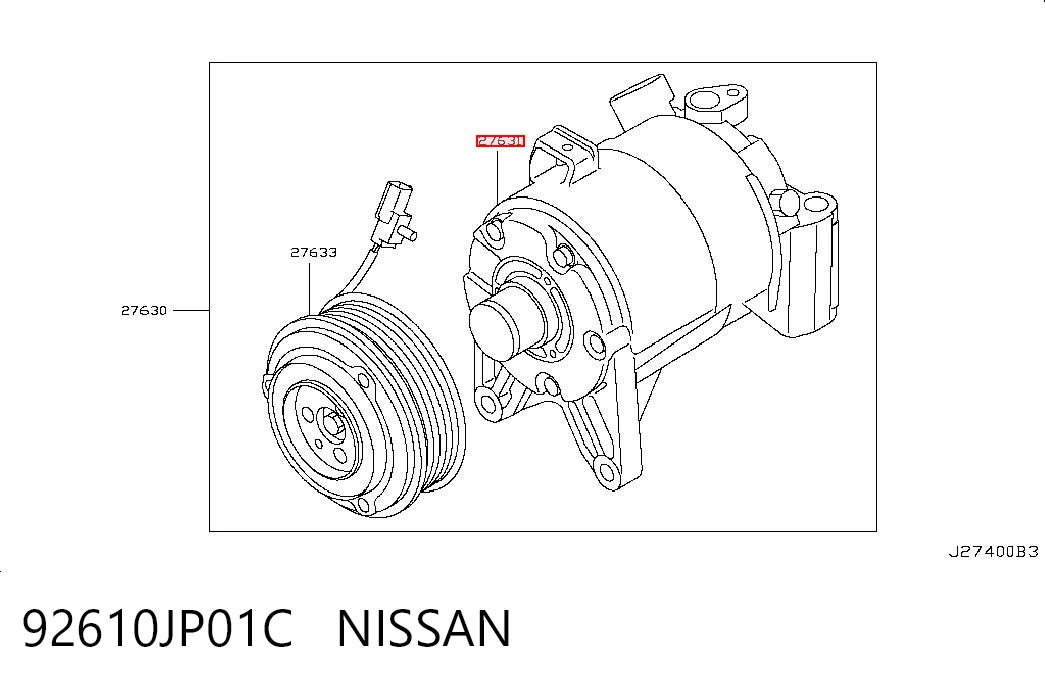 92610JP01C Nissan/Infiniti