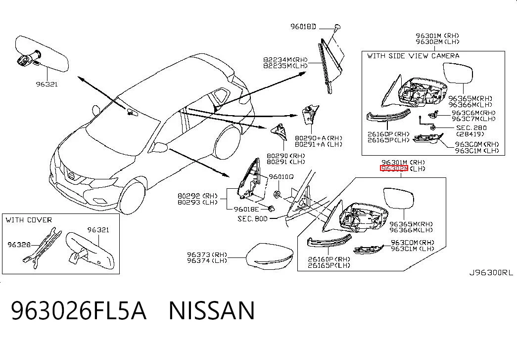 963026FL5A Nissan/Infiniti