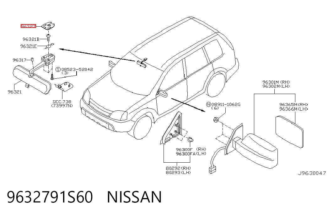 9632791S60 Nissan/Infiniti