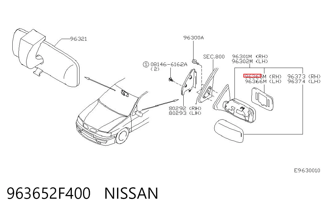 963652F400 Nissan/Infiniti