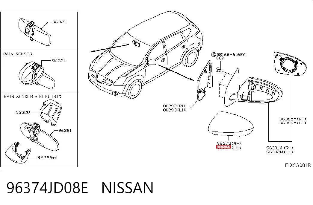 96374JD08E Nissan/Infiniti