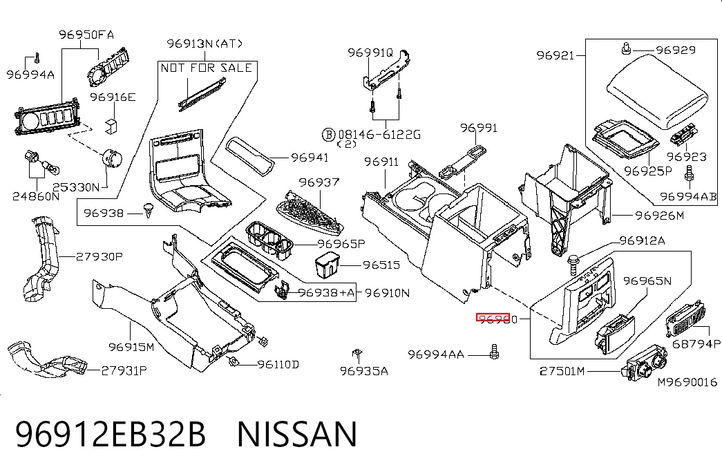 96912EB32B Nissan/Infiniti