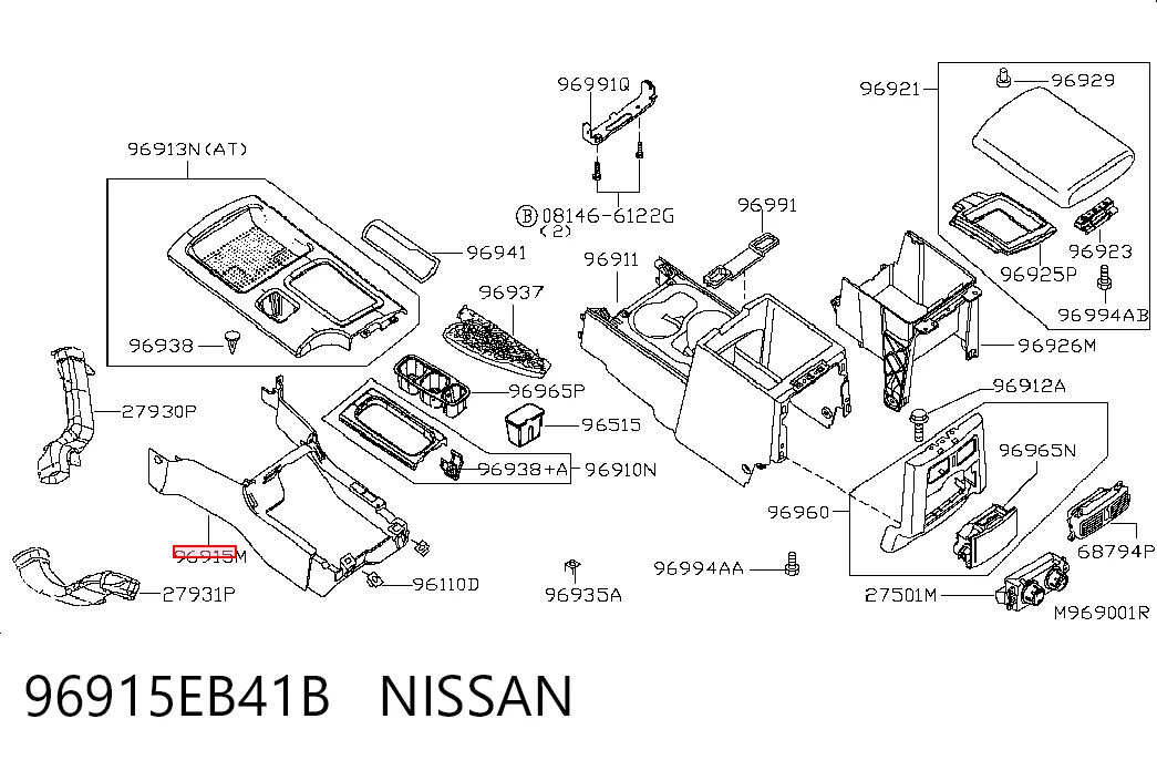 96915EB41B Nissan/Infiniti