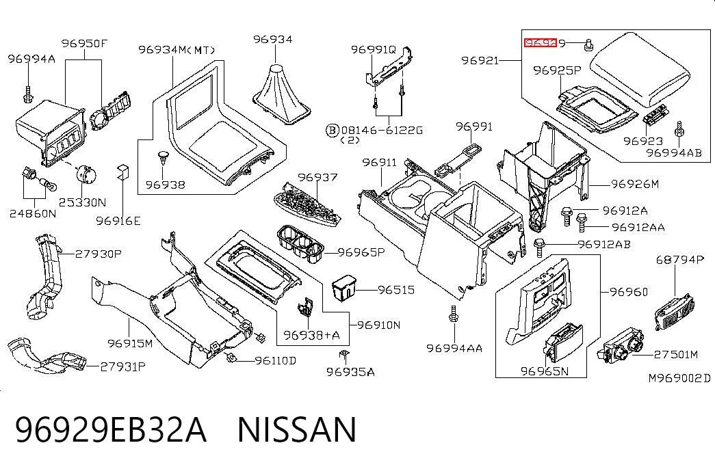 96929EB32A Nissan/Infiniti