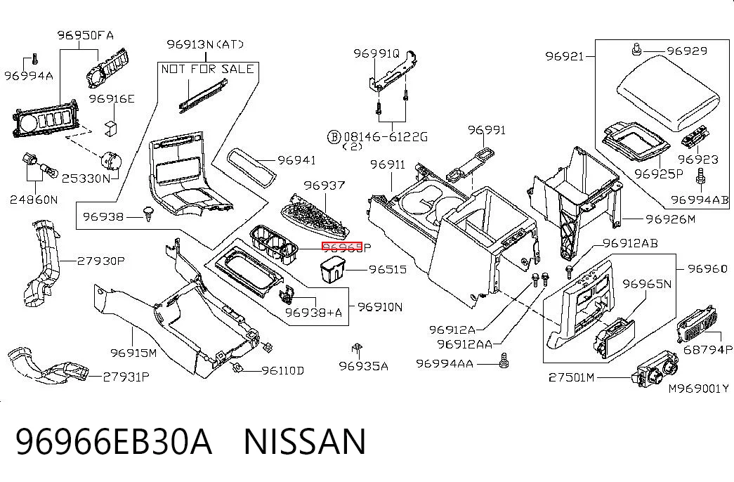 96966EB30A Nissan/Infiniti