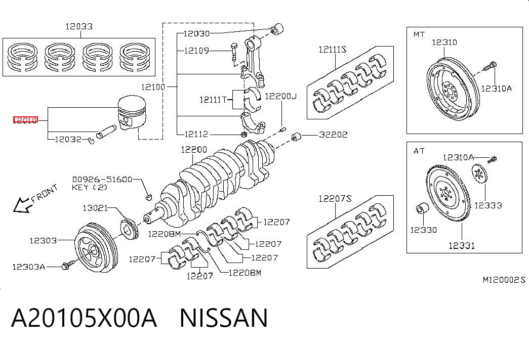 A20105X00A Nissan/Infiniti