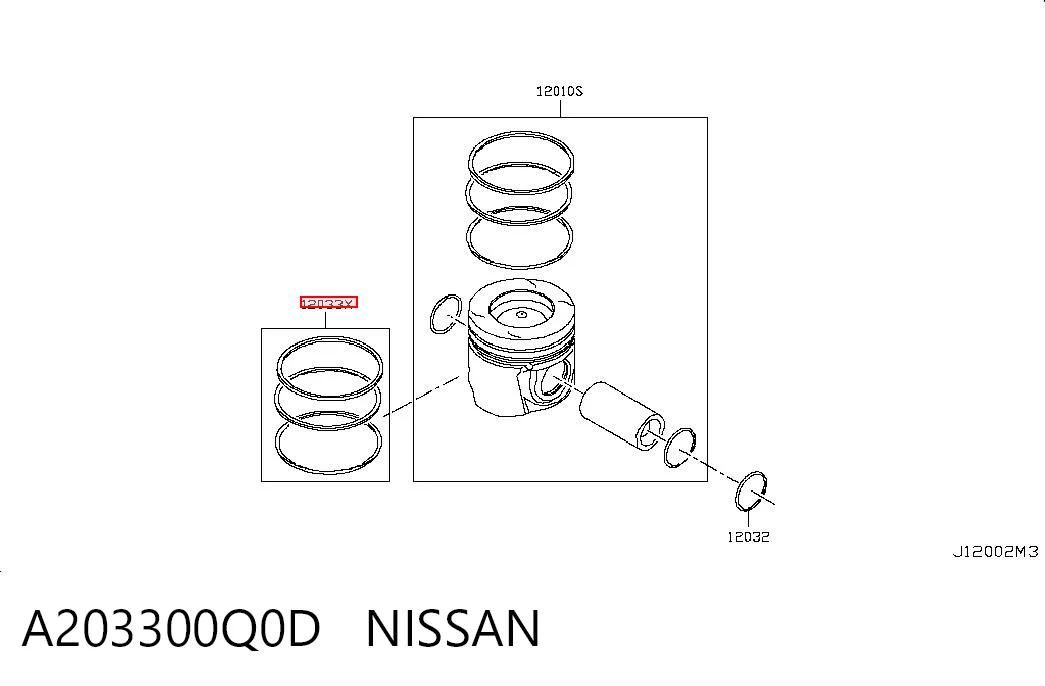 A203300Q0D Nissan/Infiniti