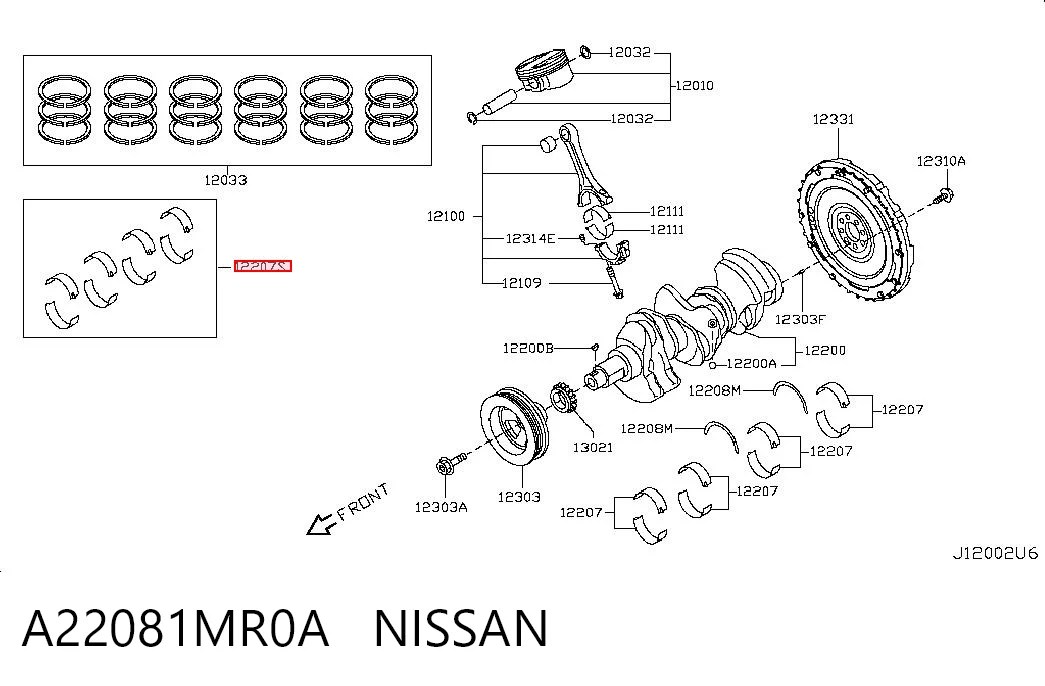 A22081MR0A Nissan/Infiniti