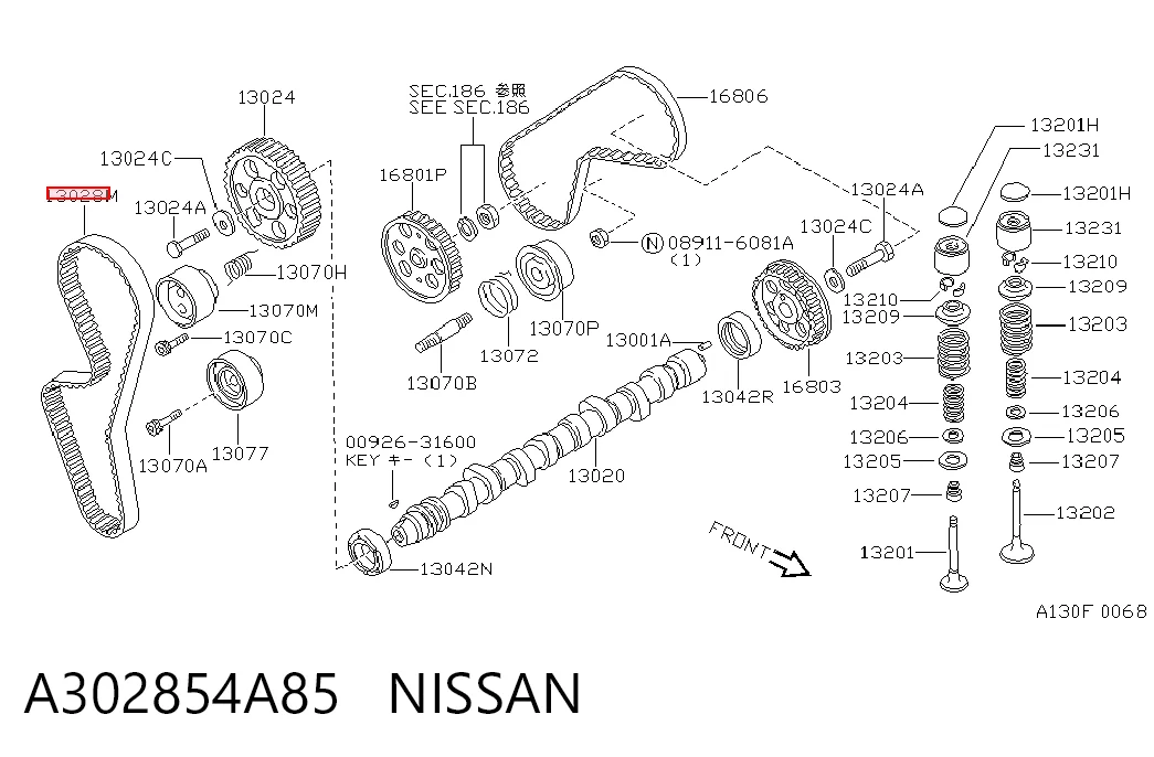 A302854A85 Nissan/Infiniti