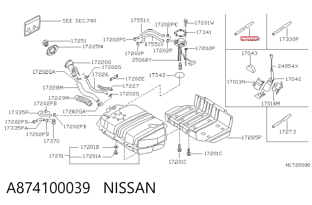 A874100039 Nissan/Infiniti