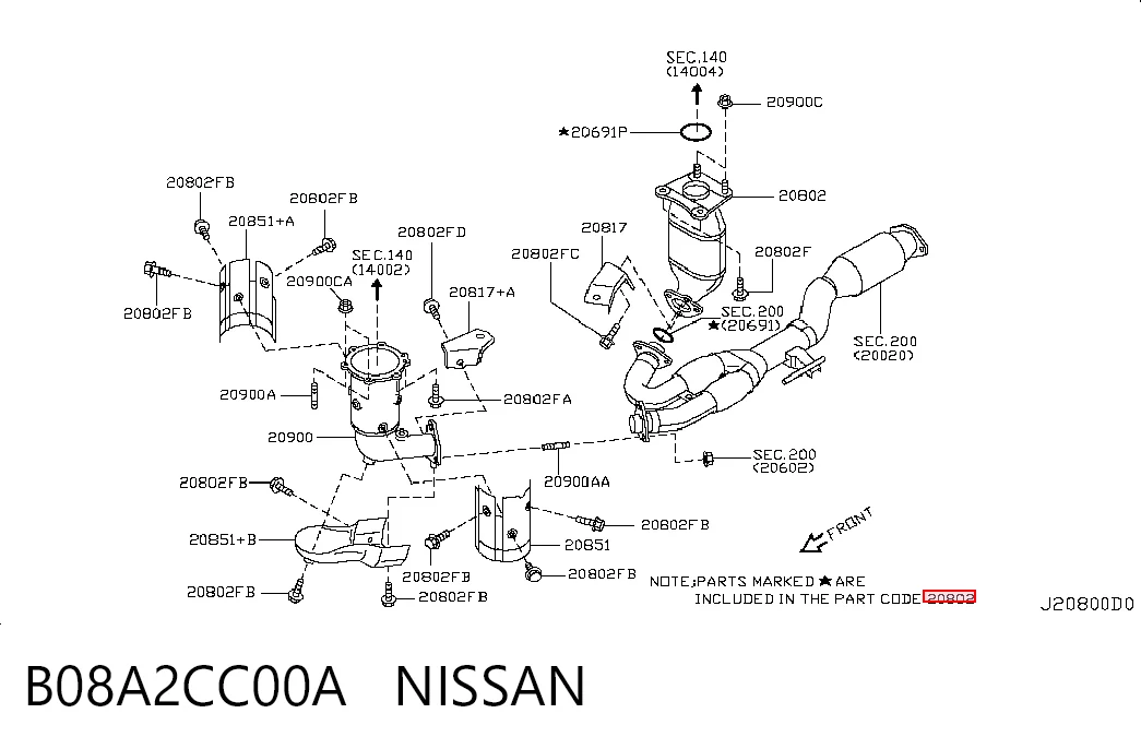 Convertidor - catalisador Nissan Murano  Z50 ao melhor preço