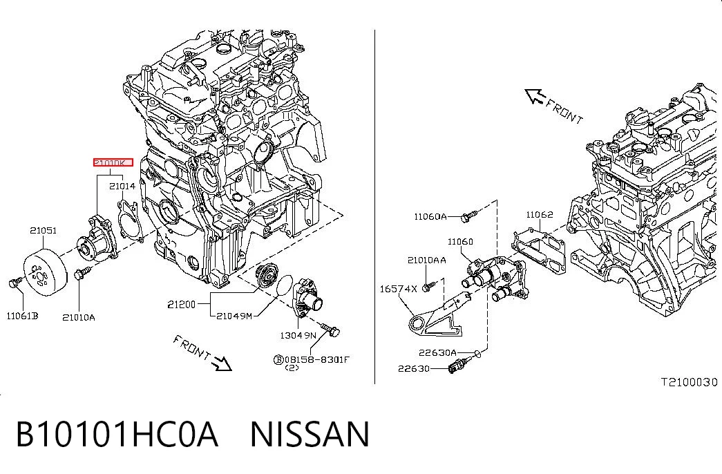 B10101HC0A Nissan/Infiniti