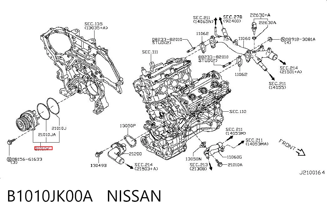 B1010JK00A Nissan/Infiniti