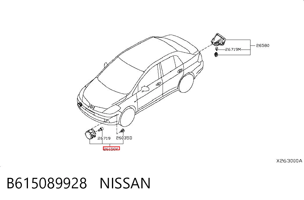 B615089928 Nissan/Infiniti