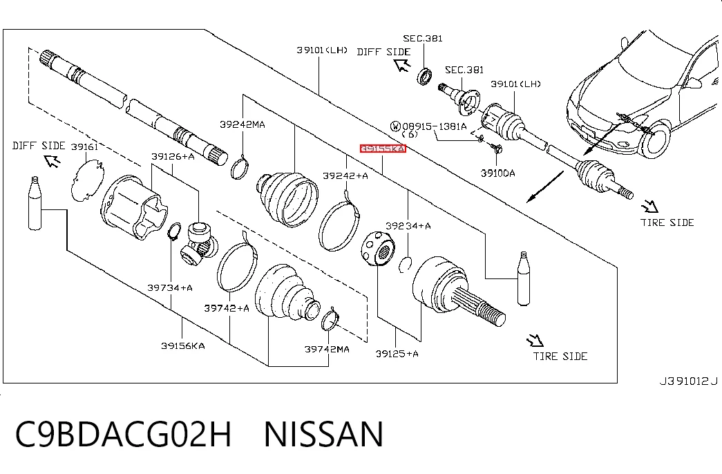 C9BDACG02H Nissan/Infiniti