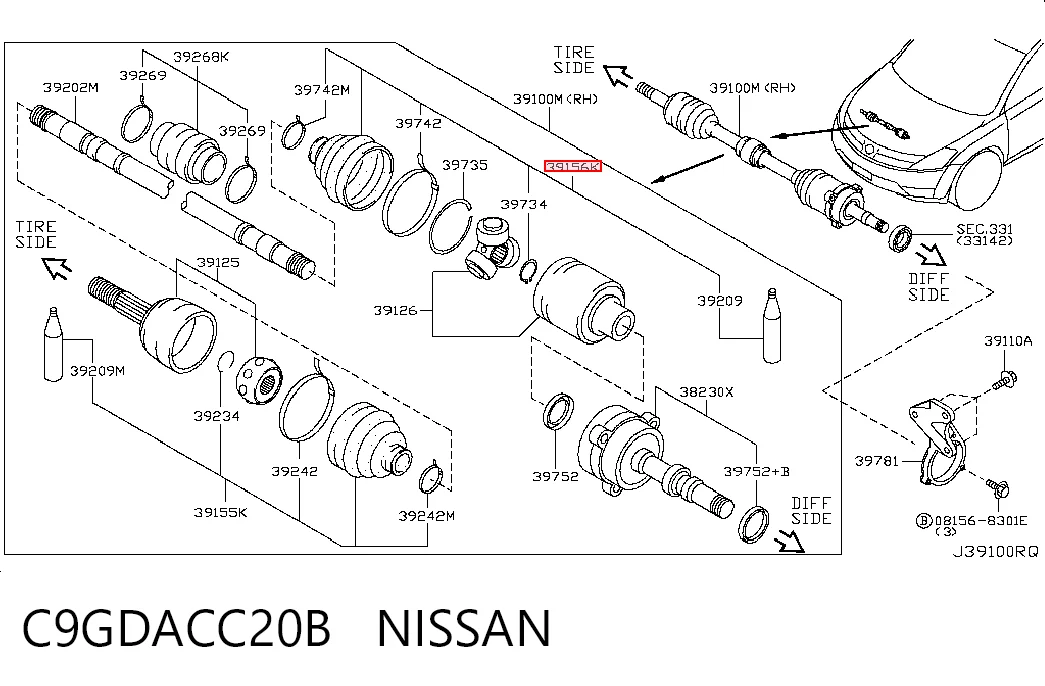 Nissan Murano  (Z50)